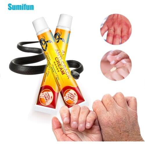 1PC Snake Oil Repair Hand Rough Cream Dry Cracked Chapped Anti-chapping Moisturizer Plaster Heel Hand Cleft Healing Frostbite