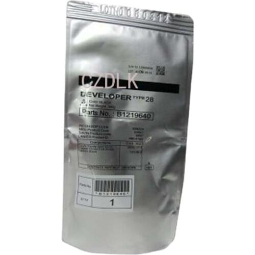 10pc New compatible B121-9645 (B1219640) Developer for Ricoh Aficio 2015 2016 2018 2020 3025 3030 MP 1600 2000 Type 28 345g/bag