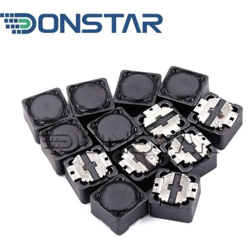 100PCS 12*12*7mm Power Inductance CD127R Shielded inductor SMD power inductor 4.7UH 6.8UH 10UH 15UH 22UH 33UH 47UH 68UH 100UH