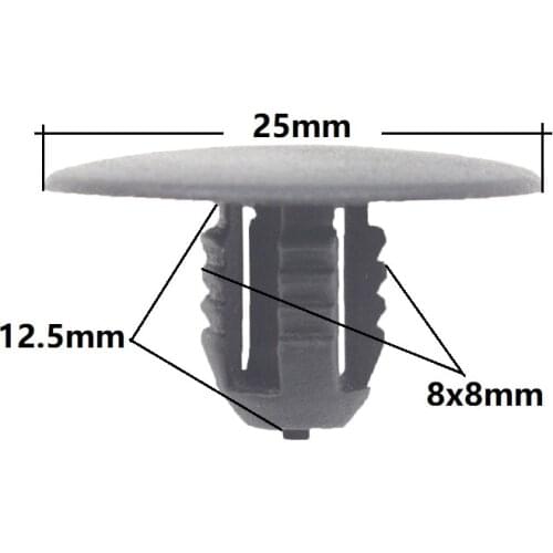 30 Pcs Auto Insulation Cotton Board Trim Cover Retainers Clips Fastener For Ford Auto accessories