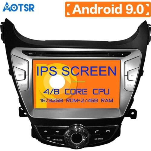 Android 9.0 Car GPS Navigation DVD Player For Hyundai Elantra(MD)2011-2013 Avante(MD) car stereo auto navi autostereo multimedia