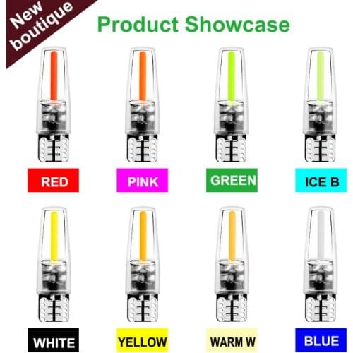 Car Accessories Car T10 Indication Light COB Trunk License Plate Light Super Energy Saving Decoding Interior Reading Lamp Light