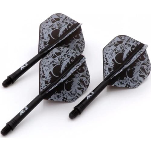 CUESOUL Rost Integrated Dart Shaft and Flights Standard Shape,Set of 3 pcs