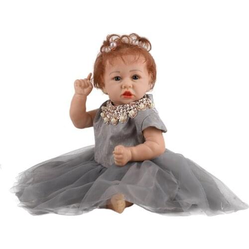 Hoomai 58CM New silicone reborn baby dolls Realistic Reborn Baby Dolls Silicone Soft Kids Christmas Gift Best Playmates