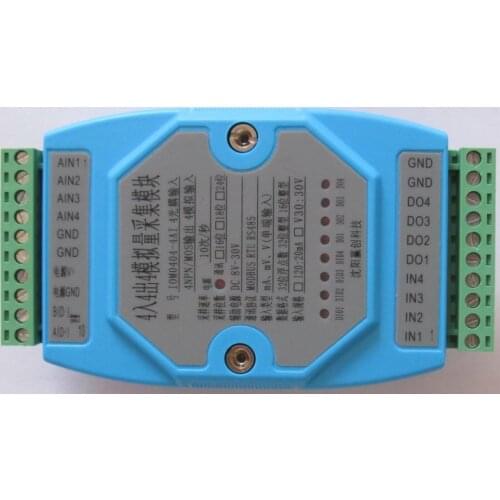 Switch quantity input output IO module analog input module multifunctional module 485