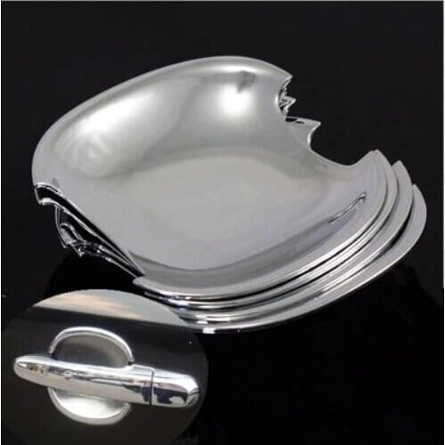 New Chrome Car Door Handle Cup Bowl Cover For Hyundai Tucson 2004 2005 2006 2007 2008 2009 2010