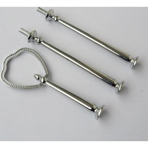 NEW modles (shield shape ) 3-tier cake stand handles / cake stand fittings/kitchen fittings