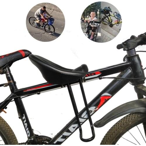 Front mounted child bike seat Children Baby Bicycle Safety Chair Seat Universal Mountain Bike Front Seat Mat Saddle Carrier