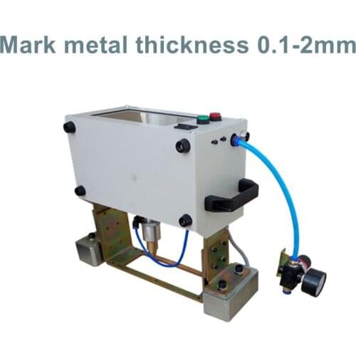 Dot Peen Handheld dot peen Marking Machine Metal Marking Machinery Portable Electromagnetic Pneumatic dot peen marking machine