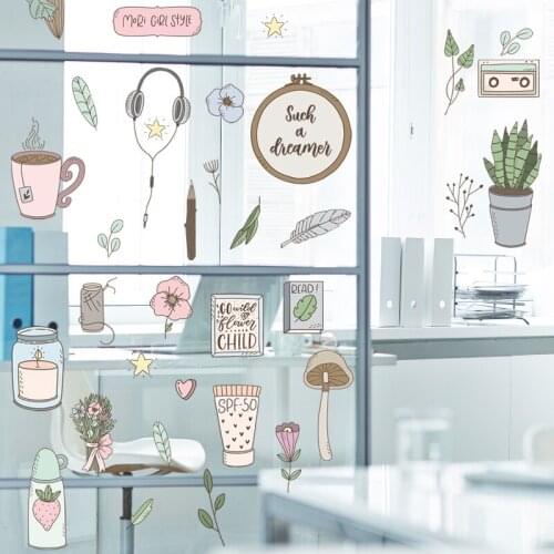 Removable Kitchen Stickers Removable Waterproof Wall Stickers Cooking Bench Ceramic Tile Posters Home Decoration Prints Wall Art