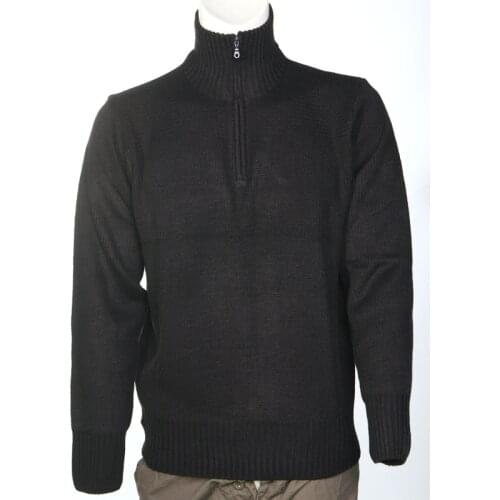 Sweater vest T-shirt men winter zip hot blue black gray outerwear