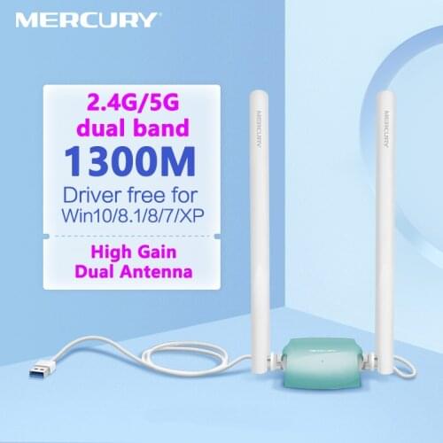 MERCURY Universal High Speed USB Wireless Mini Network Card Computer PC Desktop Laptop WIFI Adapter Receiver Driver Free