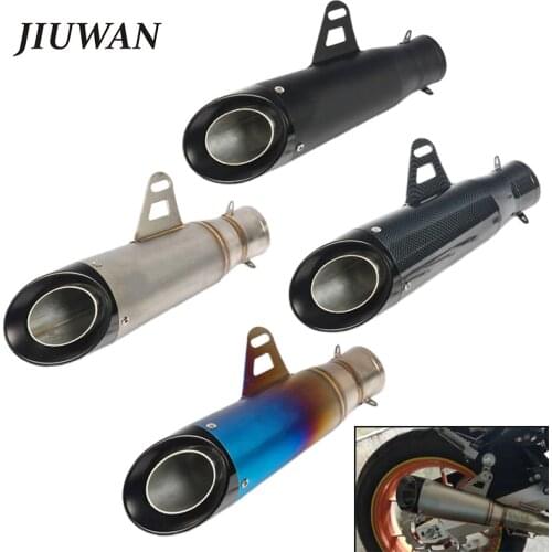 Motorcycle Exhaust Muffler Diameter 51mm Steel Exhaust GPSC Racing Project For Sport Scooter For Pipe R1 R3 CB600 FZ6 Nvx155