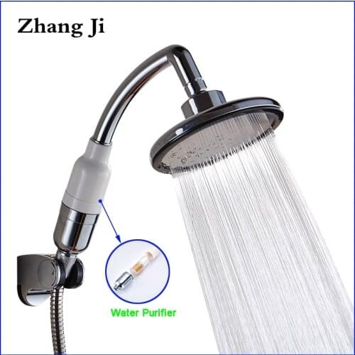 ZhangJi SPA Shower Head 145mm Super Large Panel High Pressure Waterfall Filter Purification Multifunctional Handheld Nozzle