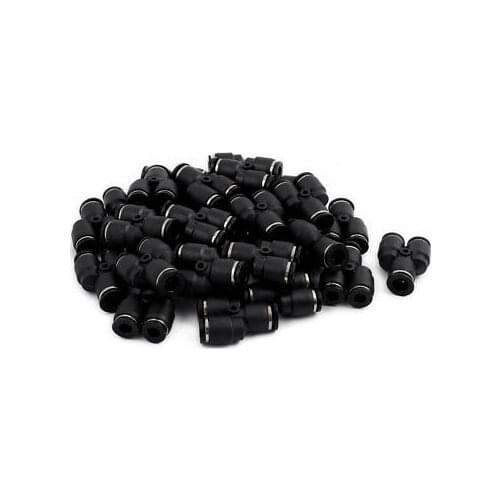 30Pcs Y Type Pneumatic Air 3 Way Quick Fittings Connector 8mm to 6mm Tube Hose