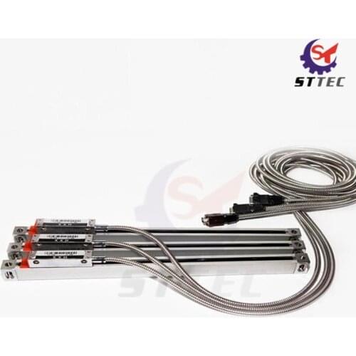 Free Shipping High Precision Travel Length 1400mm linear scale 5um grating raler / 1400mm linear glass scale