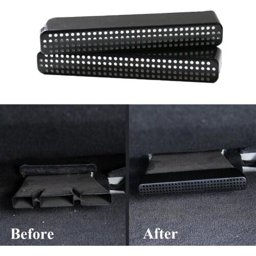 2pcs Car Air Duct Outlet Vent Cover for Hyundai ix35 2010 - 2017 2018 Car Back Rear Under Seat Air Conditioning Outlet Covers