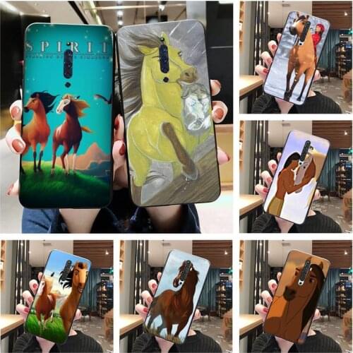 Spirit Stallion Cimarron Horse Phone Case For Oppo A5 A9 2020 Reno2 z Renoace 3pro A73S A71 F11