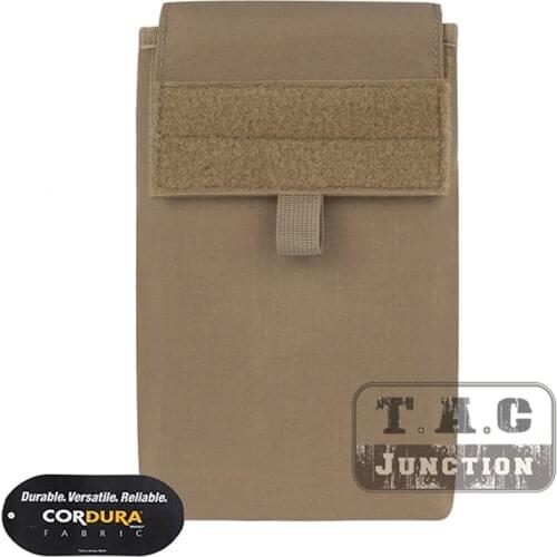 Emerson 27oz Tactical Insulated Modular Hydration Pouch Coyote Brown LBT-6142A Hook & Loop Bladder MOLLE Water Carrier Bag