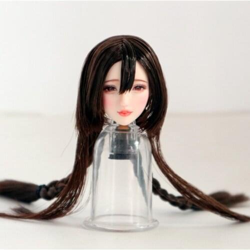 Estartek Customized Head Sculpt N018 1/6 Obitsu Yuka for 12inch Action Figure DIY