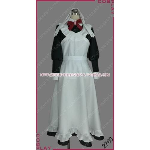 Shumatsu no Izetta, Die Letzte Hexe Lotte Maid Outfit Dress Cosplay Costume S002