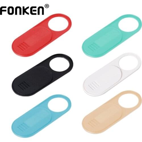 FONKEN Webcam Cover Mobile Phone Privacy Sticker Protective Cover Notebook Lens Shutter Webcame Camera Cover Laptop PC Shield