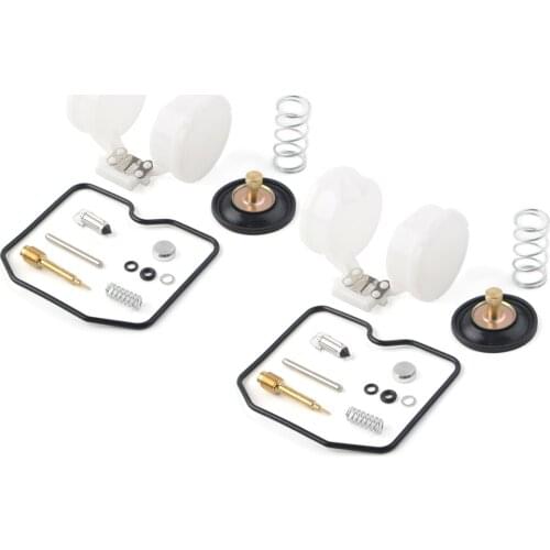 2 Sets Motorcycle Carburetor Repair Rebuild Kits for Kawasaki Concours 1000 ZG1000A 1986-2005 Motorbike Accessories Parts