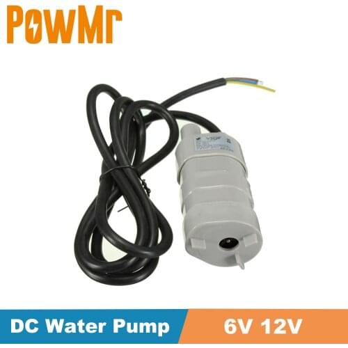 6V 12V DC Water Pump IP68 600L/H High Quality Submersible Water Pump 17W Three-Wire Micro Motor JT-500 ROHS for Solar Aquarium