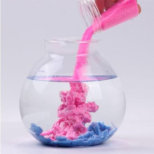 DIY Not Wet Magic Sand dynamic sand Handmade Toys Non-toxic Magic Mars Space Sand Educational Toy For Kid Gifts