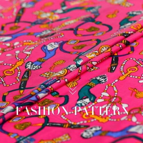 100% Pure silk Fashion watch chain silk electric spinning fabric silk clothes A9