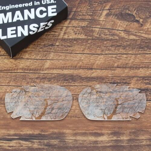 ToughAsNails Replacement Lenses for Oakley Jawbone Vented Sunglasses Clear (Lens Only)