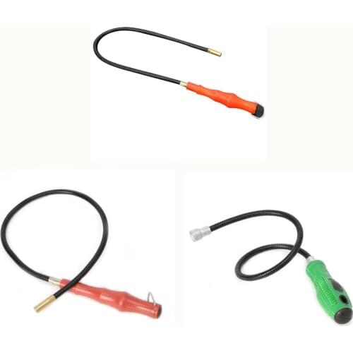 54/57/60cm Super-handy Flexible Magnetic Pick Up Tool To Metal Parts Pick Up Green Plastic Non-slip Handle Grabber Car Repairing