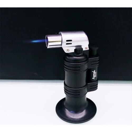 Outdoor BBQ Torch Turbo Cigar Lighter Spray Gun Jet Butane For Windproof Tubular Gas Lighter Kitchen Gadgets And Accessories hqd