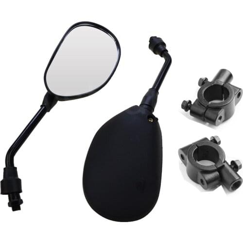 Universal Motorcycle Rear View Mirrors Scooter ATVs 7/8" 22mm Handlebars Rearview Side Mirror For Harley Honda Yamaha SUZUKI