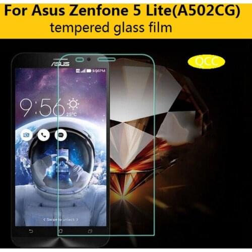 ShuiCaoRen For Asus Zenfone 5 Lite Tempered Glass Original 9H Protective Film Explosion-proof Screen Protector for Asus A502CG