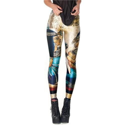 CUHAKCI Sexy Women Push Up Pants Printing 3D Printed Leggings Fitness Trousers Workout Leggin Tree Mujer Gym