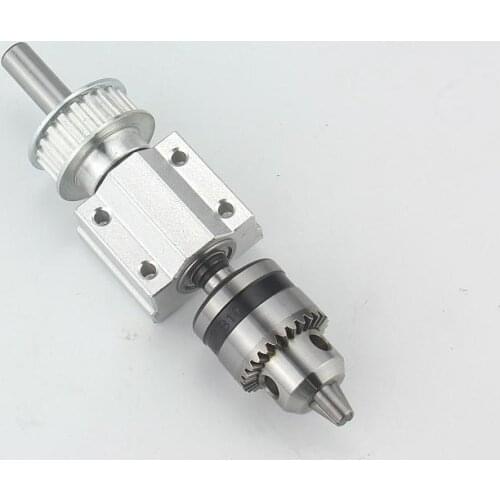 0.6-6.5mm Drill Chuck Bench Electric High Precision Spindle DIY Woodworking
