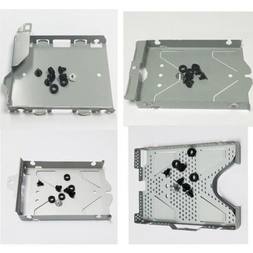 20pcs Hard Disk Drive Base Tray HDD Mounting Bracket Support Holder for PS4 1000/1100 1200 Slim pro With Screws