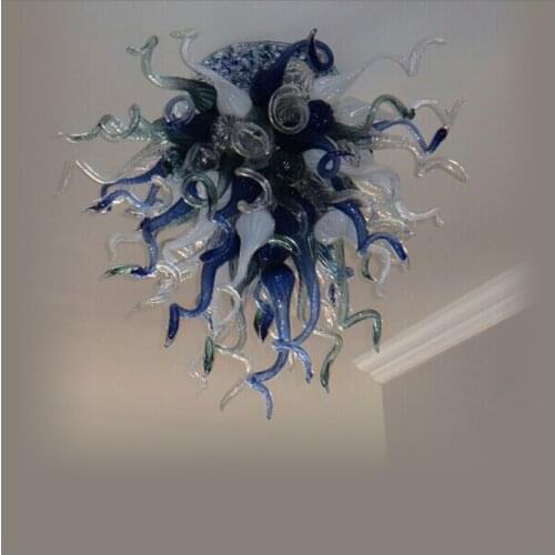 Abstract Outdoor Blown Murano Glass Chandeliers Handmade Blown Glass Chandeliers and pendant lamps
