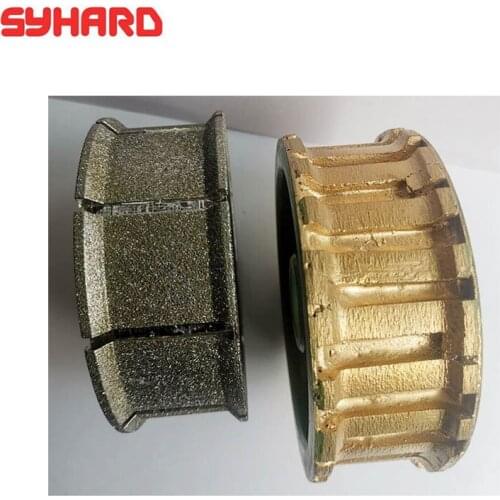 Diamond Abrasive Wheel For Edge Grinding Machine Sintering/Plating Abrasive Wheel Diameter 150mm Inner Hole 30mm