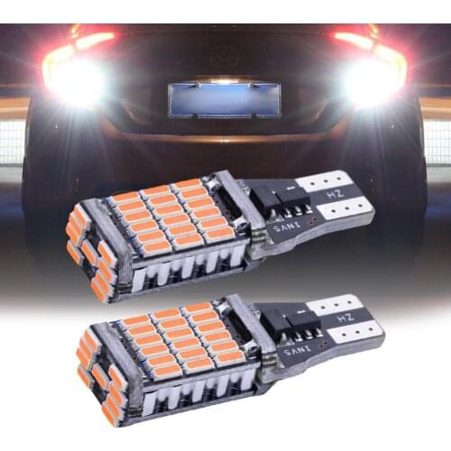 T15 4014 45SMD Car Light Heat Dissipation Low Energy Consumption PC Turn Signal Fog LED Light for Car