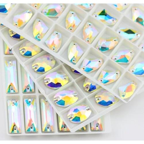 Top rhinestone Patina Drop K9 glass crystal rhinestone craft clothes beads DIY jewelry accessories DIY decoration