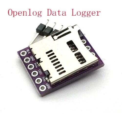 Openlog Serial Data Logger Open Source Data Recorder ATmega328 Support Micro SD for Uno