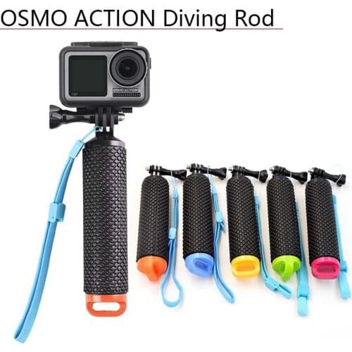 Surfing Diving Rod for DJI Osmo Action Float Handheld Underwater Buoyancy Stick for GOPRO 9 8 7 6 5 4 Sport Camera Accessories