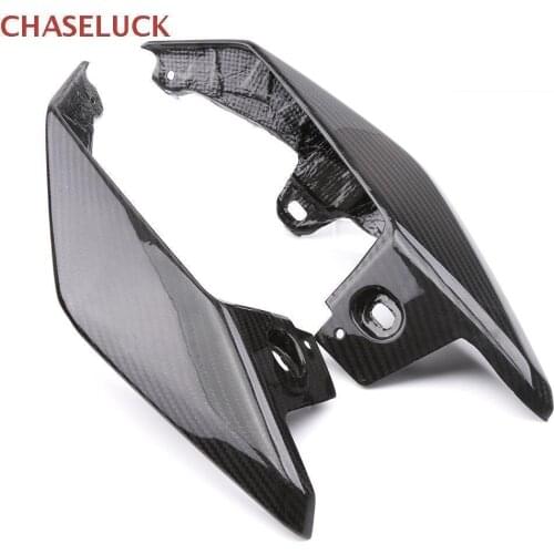Carbon Fiber For Yamaha MT09 MT-09 FZ09 FZ MT 09 2017-2019 Tailstock Side Plate Panel Rear Tail Cowling Fairing Cover Protector