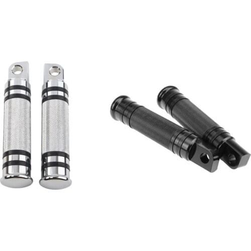 2PCS Motorcycle Footpegs Highway Pegs Foot Pegs Foot Rest for Sportster XL883 XL1200 X48 750