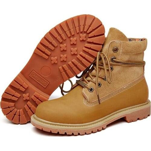 2018 Spring/Autumn Boots Couple High Quality Comfortable Brand Casual Shoes Womens Boots Work Ankle Safety Rubber Shoes