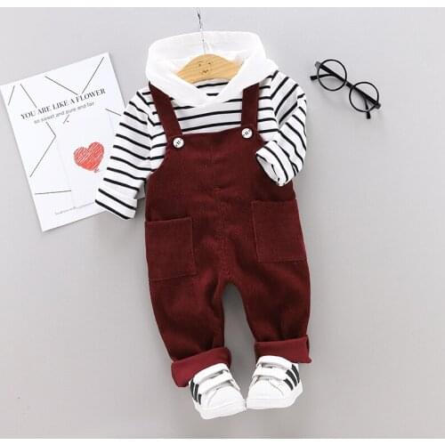 2020 A Generation Of Childrens Clothing, The New Korean Version Of Childrens Two-piece Suit, Boys And Childrens Overalls
