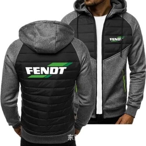 2021 New Men Hoodies For Fendt Racing Logo Spring Autumn Jacket Casual Sweatshirt Long Sleeve Zipper Hoody L