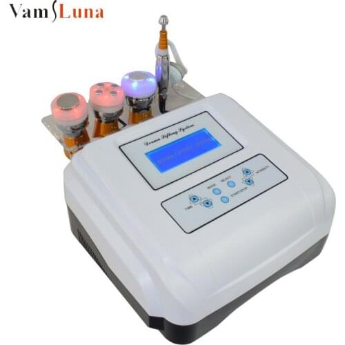 4 IN 1 No-needle Mesotherapy Device Electroporation Needle-free Mesotherapy Apparatus RF Radio Frequency EMS Micro Electric